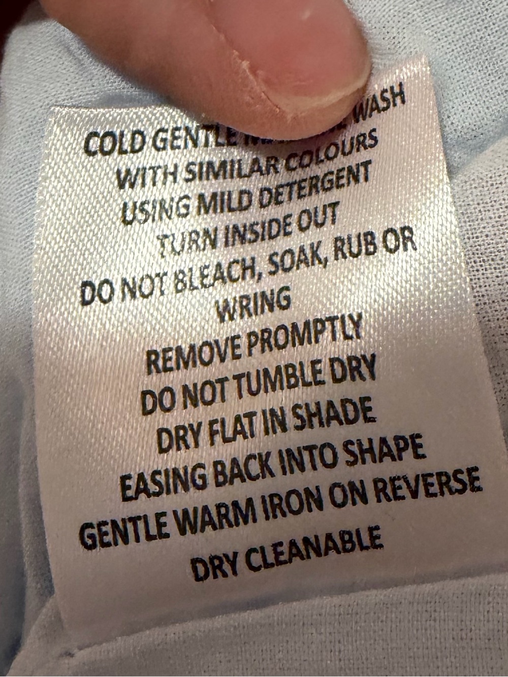 SABO SKIRT Light Blue Cotton Ruffle Off Shoulder Midi Dress Small - Picture 7 of 7